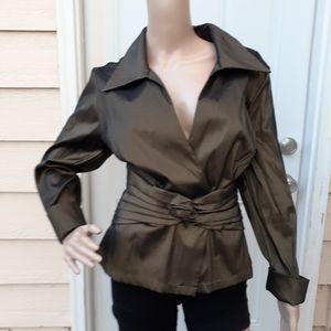 Lillie Rubin 3/4 sleeve blouse/shirt